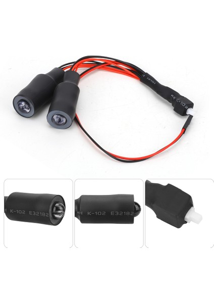 1/10 Rc Crawler Axial SCX10 RC4WD D90 Jeep/wrangler/rubiconwhite Yeşil Için LED Far Işığı (Yurt Dışından) fırsatları