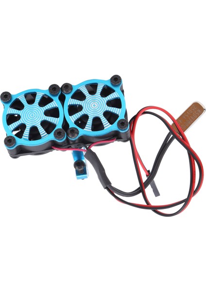 Çift Soğutma Fanı Ayarlanabilir Motor Radyatörü Için Yedek Parça Yükseltme Trx4 1/10 Rc Carblue (Yurt Dışından) fırsatları