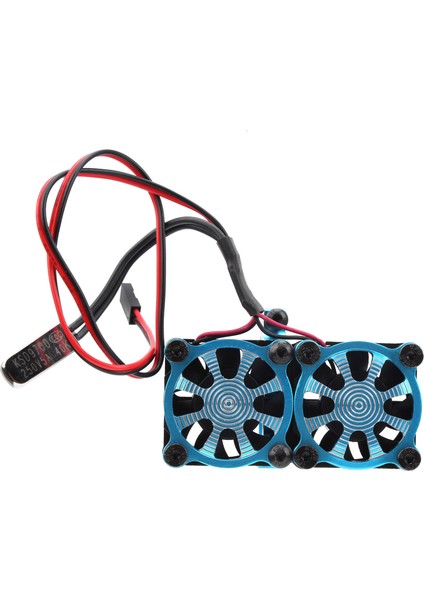 Çift Soğutma Fanı Ayarlanabilir Motor Radyatörü Için Yedek Parça Yükseltme Trx4 1/10 Rc Carblue (Yurt Dışından) indirimleri
