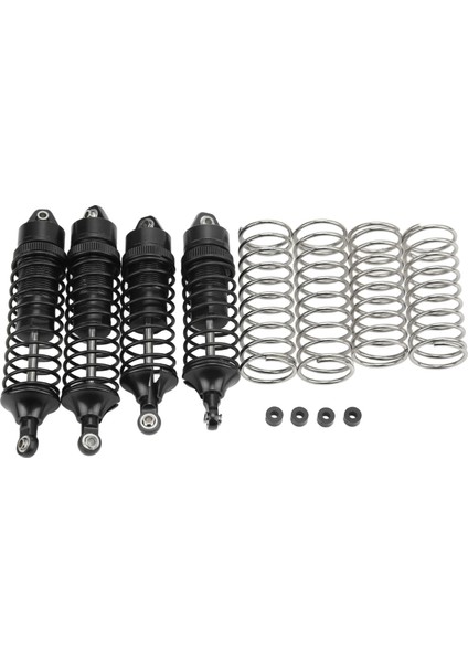4 Adet Alüminyum Ön ve Arka Rc Amortisör Losi Lasernut U4 Mukavemetli 1/10 Off Road Carsblack (Yurt Dışından) modelleri