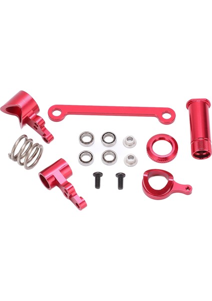 Rc Direksiyon Mafsalı Montaj Takımı Alüminyum Alaşımlı Lc Racıng 1/14 Rc Araba Kamyon Paletli Oyuncaklar Kırmızı (Yurt Dışından) fiyatları
