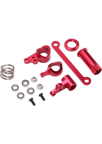 Rc Direksiyon Mafsalı Montaj Takımı Alüminyum Alaşımlı Lc Racıng 1/14 Rc Araba Kamyon Paletli Oyuncaklar Kırmızı (Yurt Dışından) fırsatları