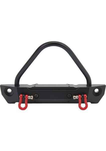 Rc Araba Ön Tampon Alüminyum Alaşımlı Ön Tampon Için Lamba ile Eksenel SCX10 90046 90047 1/10 Rc Paletli Araba Siyah (Yurt Dışından) fiyatları