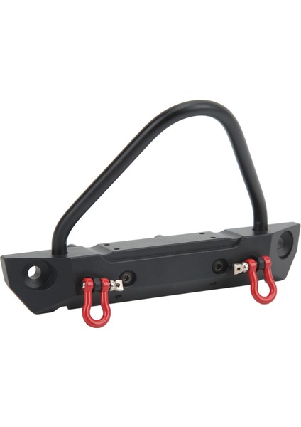 Rc Araba Ön Tampon Alüminyum Alaşımlı Ön Tampon Için Lamba ile Eksenel SCX10 90046 90047 1/10 Rc Paletli Araba Siyah (Yurt Dışından) fırsatları