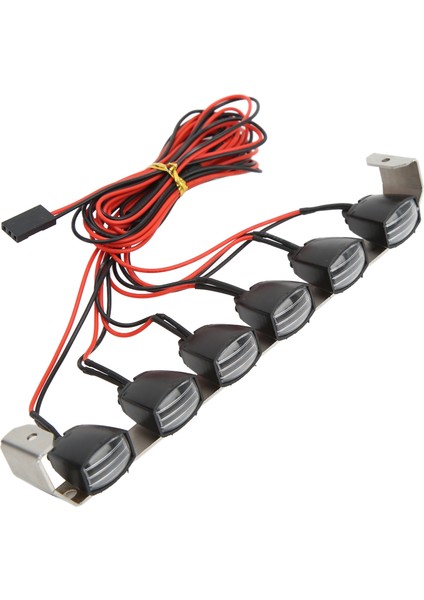 Rc Işık Çubuğu LED Işıkları Kare Tavan Lambası Dıy Far SCX10 1/10 Rc Araba Tırmanma Aracı Için6 Işık (Yurt Dışından) indirimleri