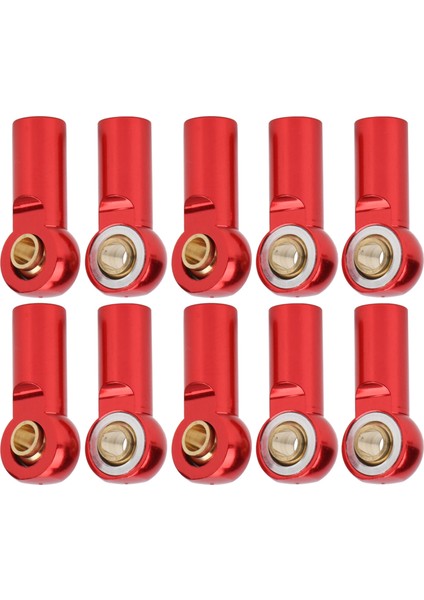 10 Adet Rc Araba Çekme Bağlantı Çubuğu Metal Bilyalı Bağlantı Aksesuarı Axıal SCX10 1/10KIRMIZI (Yurt Dışından) modelleri