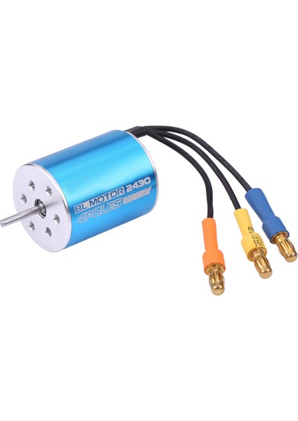 2430 8200KV 4 Kutuplu Sensörsüz Fırçasız Motor ￠2mm Şaftlı 1/16 1/18 Rc Model Araba Için (Yurt Dışından)