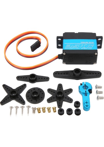 FI7635M Standart Metal Dişli Dijital Servo 35KG 1:8 1: 10 Rc Uçak Araba Parçaları (Yurt Dışından) fiyatları