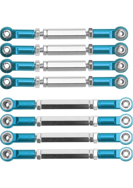 Rc Direksiyon Servo Çekme Çubuğu Metal Bağlantı Kolu Bağlantı Çubuğu Uçları Wpl/mn/feiyublue Için (Yurt Dışından) modelleri