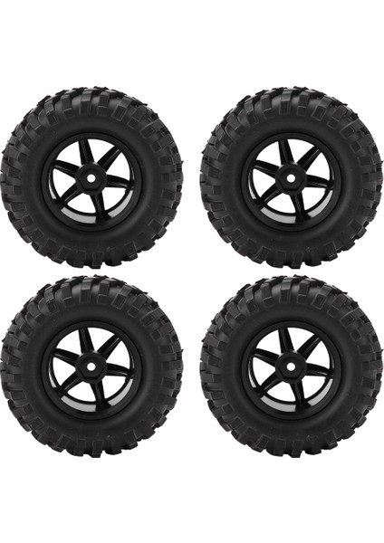 1/10 Ölçekli Rc Paletli Arazi Kamyonu Arabası Için 4 Adet 6 Delik Tekerlek Lastiği Göbekli Lastikler (Yurt Dışından) modelleri
