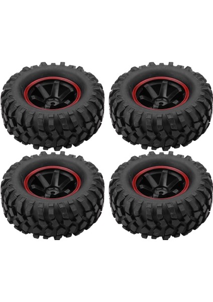 1/10 Ölçekli Rc Paletli Arazi Kamyonu Arabası Için 4 Adet 6 Delik Tekerlek Lastiği Göbekli Lastikler (Yurt Dışından) indirimleri