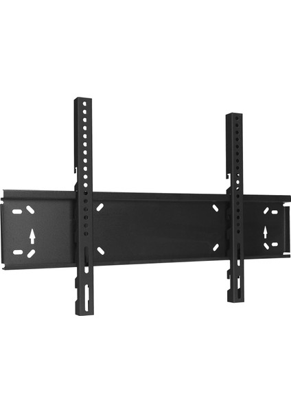 TV-4085 Televizyon Duvar Askı Aparatı, 40"-85" Inç (102-216CM) Vesa 400X400-600X400-600X500-700X500 Max 50KG/110LBS-KILITLI Sistem-Sarsılmaz-Depreme Karşı-Çocuk Kilitli - Kavisli/curved Uyumlu