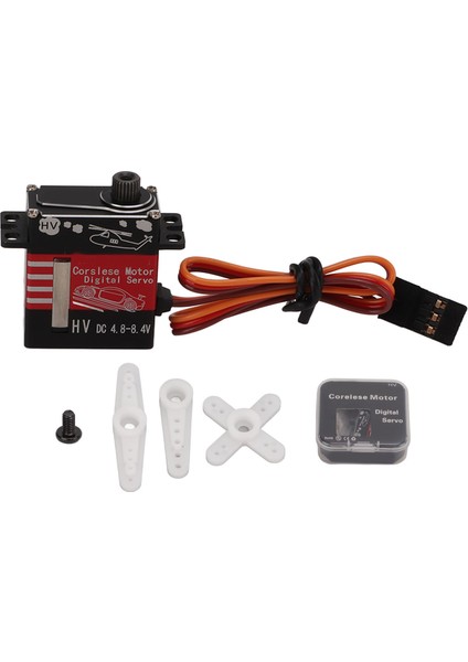 D2007MG Metal Gear Dijital Servo Dalı 180 Derece Dijital Rc Servo Rc Araba Helikopteri Için (Yurt Dışından)