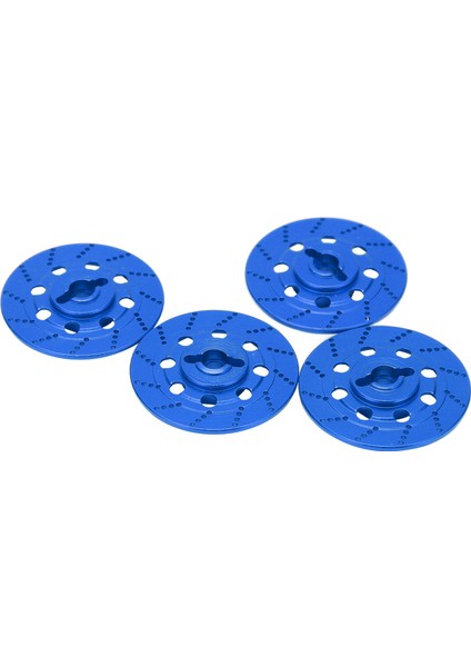Rc Araba Fren Diski Seti Alüminyum Alaşımlı Jant Altıgen Göbekli Fren Diski M4 Kilit Somunları ile Rc Yol Yarışı Için Koyu Mavi (Yurt Dışından) fiyatları