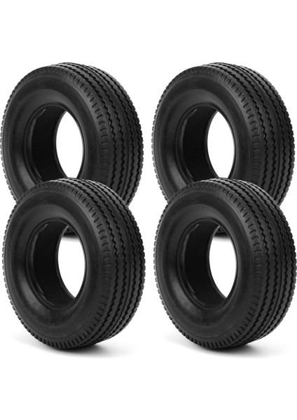 4 Adet Rc Küçük Ka Lastik Tekerlek Lastikleri Tamiya Traktör Kamyonları Için 1/14 Uzaktan Kumandalı Araba (Yurt Dışından) fiyatları