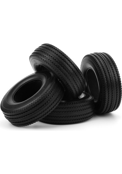 4 Adet Rc Küçük Ka Lastik Tekerlek Lastikleri Tamiya Traktör Kamyonları Için 1/14 Uzaktan Kumandalı Araba (Yurt Dışından) modelleri