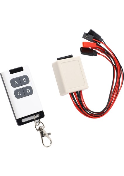 Rc Model Araba Vinç Denetleyici Evrensel Tırmanma Araba 4 K Vinç Işık Uzaktan Kumanda Kontrolörü 1/10 Rc Paletli Araçlar (Yurt Dışından) modelleri