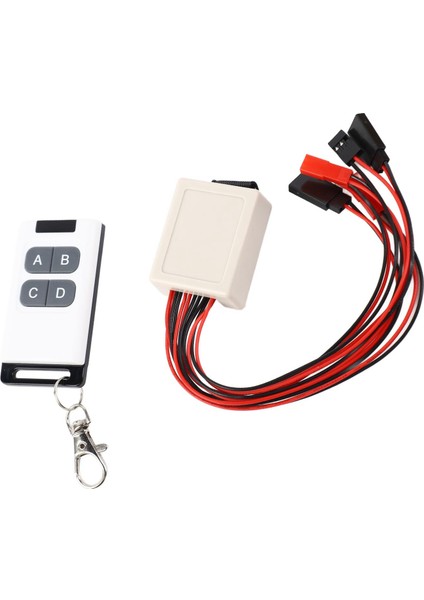 Rc Model Araba Vinç Denetleyici Evrensel Tırmanma Araba 4 K Vinç Işık Uzaktan Kumanda Kontrolörü 1/10 Rc Paletli Araçlar (Yurt Dışından) indirimleri