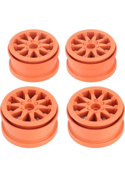 4set 2.2 Inç Jant Naylon Rc Araba Jant Eksenel SCX10 Wraith RR10 1/10 Rc Arabalar Turuncu (Yurt Dışından) fiyatları
