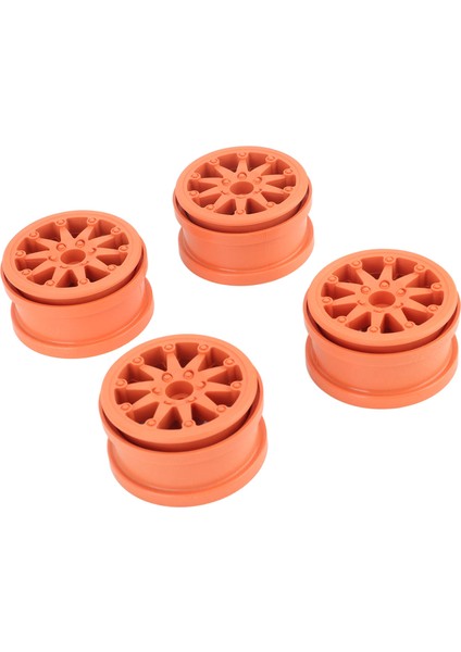4set 2.2 Inç Jant Naylon Rc Araba Jant Eksenel SCX10 Wraith RR10 1/10 Rc Arabalar Turuncu (Yurt Dışından) modelleri