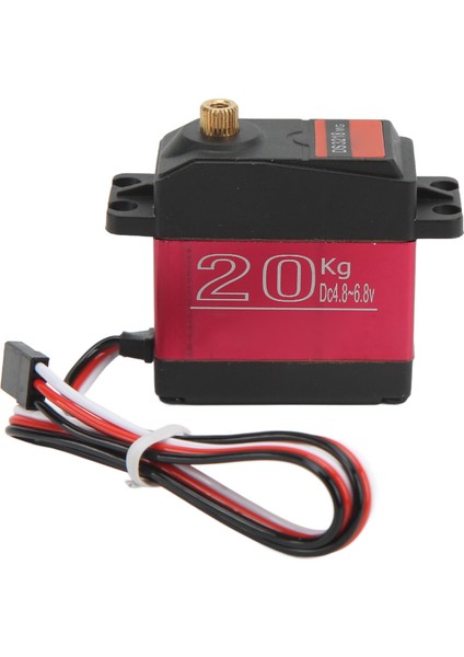 Motor Servo 270 Derece 20KG Su Geçirmez Yüksek Burulma Has Dijital Servo DS3218MG Için 1/10 1/8 Rc Araba Kamyon Tekne (Yurt Dışından)
