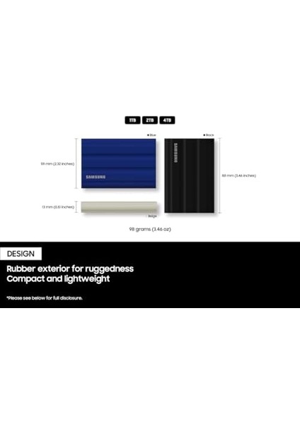 MU-PE1T0S/WW Taşınabilir SSD T7 Shield 1 Tb Siyah fiyatları