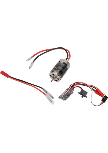 Rc Fırçalı Motor Esc Seti 28T 390 Fırçalı Motor ile 30A Fırçalanmış Esc Jst Dişi 4.0 mm Dişi Adaptör Kablosu Için 1/16 1/18 Rc Araba Tekne (Yurt Dışından) fırsatları