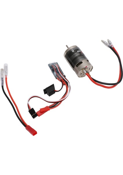 Rc Fırçalı Motor Esc Seti 28T 390 Fırçalı Motor ile 30A Fırçalanmış Esc Jst Dişi 4.0 mm Dişi Adaptör Kablosu Için 1/16 1/18 Rc Araba Tekne (Yurt Dışından) indirimleri