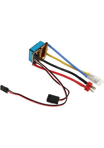 Rc Fırçalanmış Çift Yönlü Esc 480A Su Geçirmez T Kafa Evrensel Için 1/8 Elektrikli Karavan Kamyon Tekne (Yurt Dışından) fiyatları