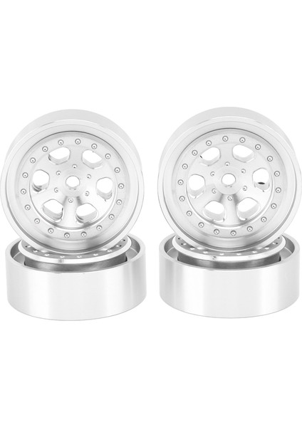 4 Adet 1.3 Inç Jantlar Jant Alüminyum Alaşım 6 Delik Jant Hub Traxxas TRX4M 1/18 Rc Paletli Gümüş (Yurt Dışından) indirimleri