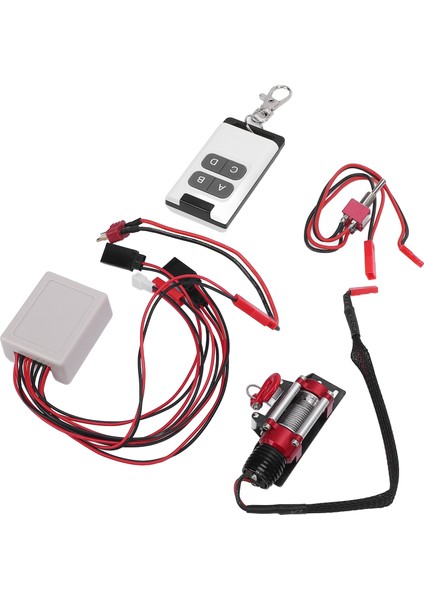 Rc Araba Vinç Jst Fiş 1/10 Ölçekli Rc Paletli Metal Vinç Uzaktan Kumanda Alıcısı ile T Fiş Bağlantı Kablosu (Yurt Dışından) fiyatları