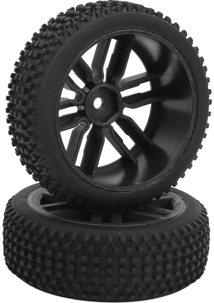 2 Adet Rc Araba Ön Lastikler Plastik Jant Lastik Lastik Değiştirme Bonzai 1/16 Off Road Aracı (Yurt Dışından) modelleri