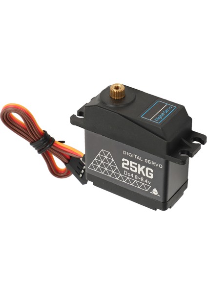 Rc Dijital Servo 25KG Dc 4.8‑8.4 V Çift Bilyalı Rulman Su Geçirmez Dijital Direksiyon Servo 1/10 1/12 Rc Araba Rc Robot (Yurt Dışından) fiyatları