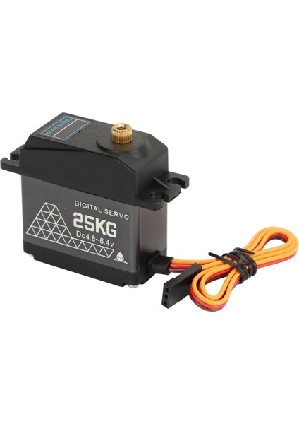 Rc Dijital Servo 25KG Dc 4.8‑8.4 V Çift Bilyalı Rulman Su Geçirmez Dijital Direksiyon Servo 1/10 1/12 Rc Araba Rc Robot (Yurt Dışından) indirimleri