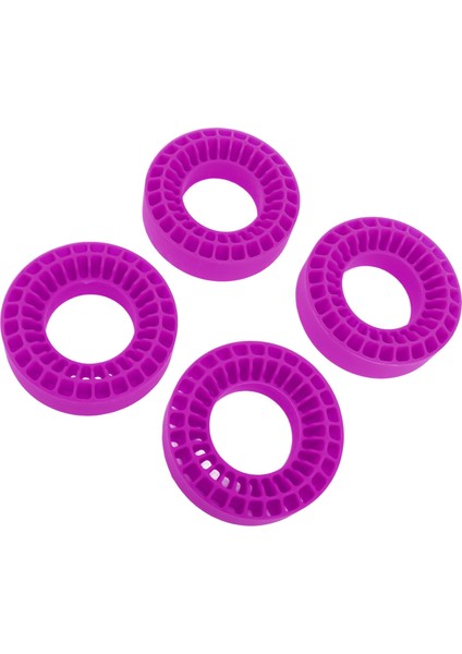 4 Adet Rc Ekler Için Fit 1.0 Inç Lastikler Silikon Rc Tekerlekek Için 1/10 Rc Paletli Araba Aksesuarları Mor (Yurt Dışından) indirimleri