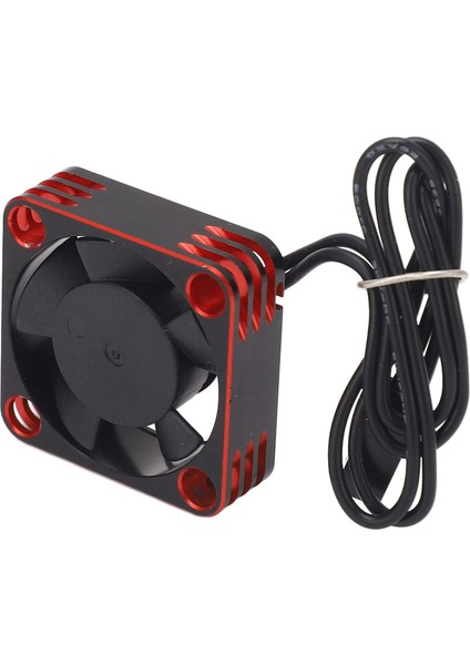 Motor Soğutma Fanı Evrensel 31X31MM 23000RPM Alüminyum Plastik Rc Araba Esc Soğutucu Fan Eksenel Traxxas Hsp Redcat Hpı Dc 5‑9V Kırmızı (Yurt Dışından) modelleri