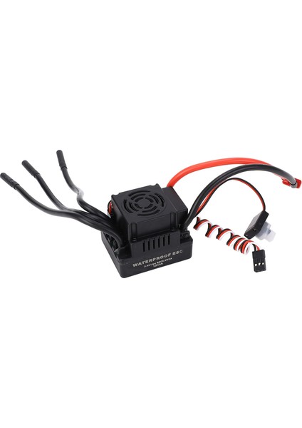 Fırçasız Esc Yüksek Performanslı Rc Araba Tekne 120A Hız Kontrol Su Geçirmez Esc 1/8 Uzaktan Kumanda Modelleri (Yurt Dışından)