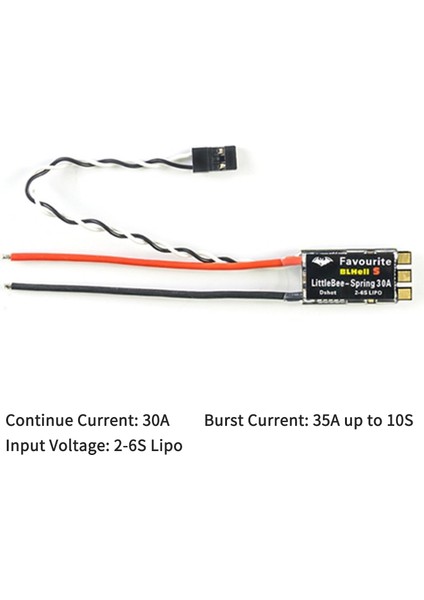 Favori Fvt Littlebee 30A Fırçasız Esc 4 Adet Hız Kontrol 2-6 S Mulitshot ONESHOT42 ONESHOT125 Fpv Multicopter Quadcopter Için (Yurt Dışından) modelleri