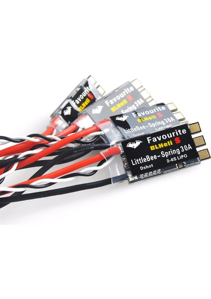 Favori Fvt Littlebee 30A Fırçasız Esc 4 Adet Hız Kontrol 2-6 S Mulitshot ONESHOT42 ONESHOT125 Fpv Multicopter Quadcopter Için (Yurt Dışından) indirimleri