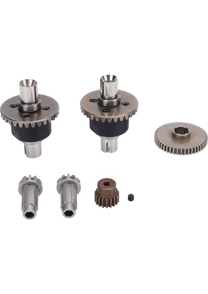 Rc Diferansiyel Dişli Seti Yüksek Sertlik Dalı Metal Diferansiyeller ve Dişliler Scy 16101 16102 16103 1/16 (Yurt Dışından)