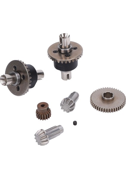 Rc Diferansiyel Dişli Seti Yüksek Sertlik Dalı Metal Diferansiyeller ve Dişliler Scy 16101 16102 16103 1/16 (Yurt Dışından)
