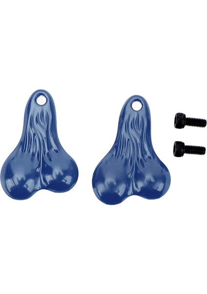2 Adet Rc Tampon Topu Boğa Somun Çinko Alaşım Asılı Top Fındık Traxxas SCX24 FX24 Koyu Mavi (Yurt Dışından)