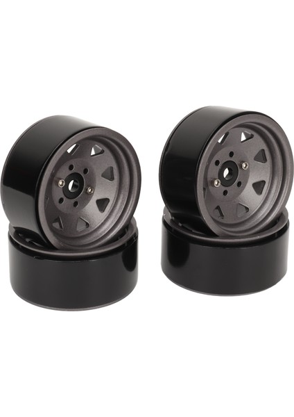 4 Adet 1.9 In Rc Jantlar Evrensel Fit Güçlü Destek 8 Konuşmacı Jant Seti Eksenel SCX10 SCX10 Iı SCX10 Iıı Titanyum (Yurt Dışından) modelleri