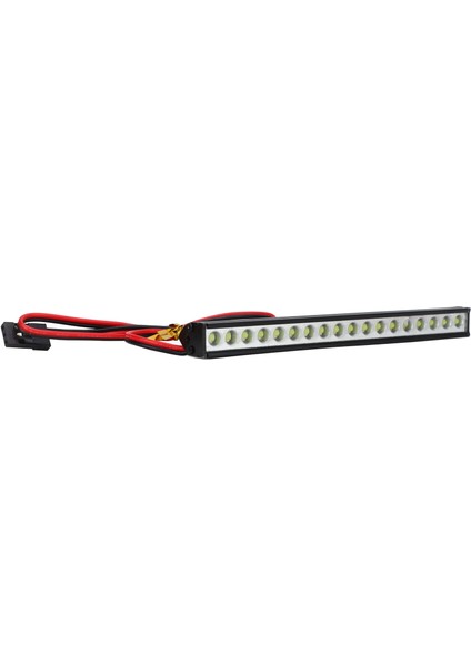Rc Araba Tavan Lambası 18 Leds Beyaz Işık Evrensel Alüminyum Alaşım Kabuk Rc Araba Işık Çubuğu 1/8 1/10 1/12 1/14 Rc Paletli (Yurt Dışından) modelleri