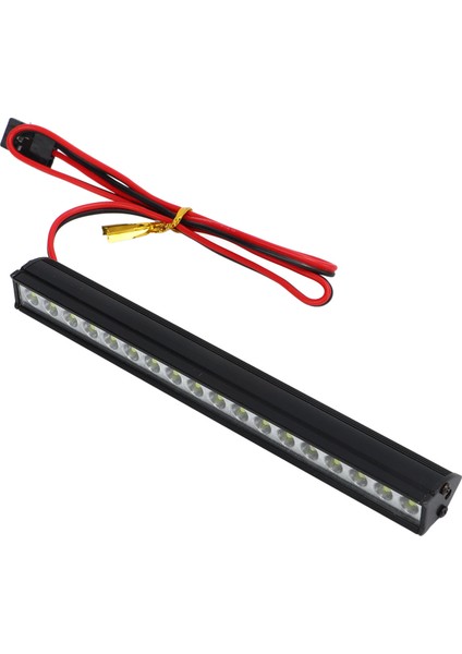Rc Araba Tavan Lambası 18 Leds Beyaz Işık Evrensel Alüminyum Alaşım Kabuk Rc Araba Işık Çubuğu 1/8 1/10 1/12 1/14 Rc Paletli (Yurt Dışından) indirimleri
