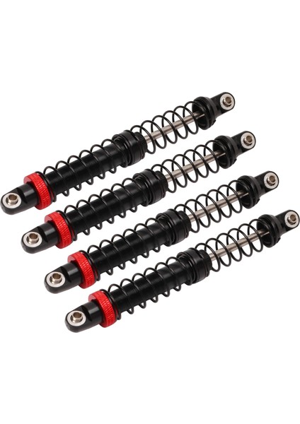 4 Adet Rc Amortisör Evrensel Cnc Işlenmiş Alüminyum Alaşımlı Yüksek Mukavemetli Rc Bahar Damperi 120MM (Yurt Dışından)