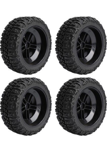 Adet Rc Kısa Mesafe Kamyon Lastiği Profesyonel Yüksek Simülasyon Rc Lastikleri Traxxas Slash 1/10 Rc Araba Siyah Için Yedek (Yurt Dışından) indirimleri