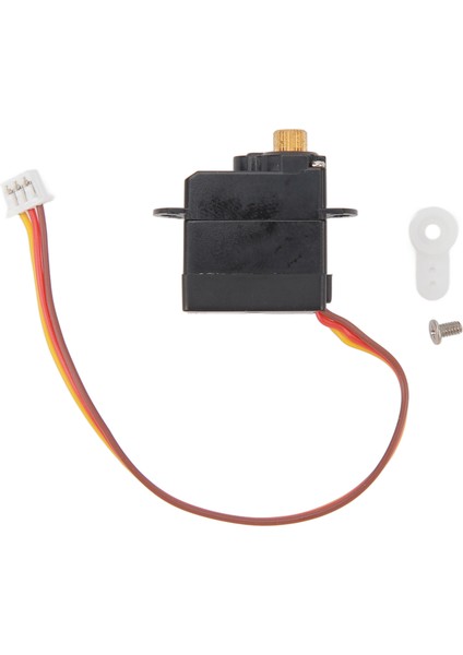 Rc Helikopter Metal Dişli Servo Siyah Plastik ve Çelik Rc Helikopter Servo Wltoys Xk K110S K127 Rc Uçak (Yurt Dışından)