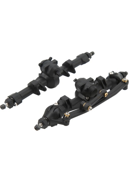 Rc Araba Ön Arka Portal Aks Takımı Yedek Rc Aks Takımı Parçaları Axial SCX24 1/24 Uzaktan Kumandalı Araba Için (Yurt Dışından) modelleri