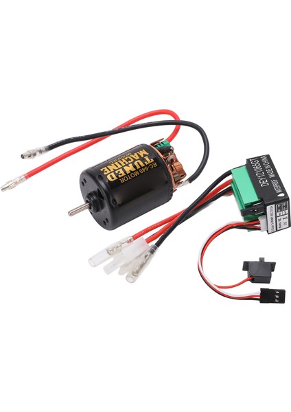 Yeşil 65A Esc Aşırı Isınma Korumalı Siyah 540 Fırçalı Motor Büyük Burulma Rc Araba Parçaları 45T (Yurt Dışından) modelleri